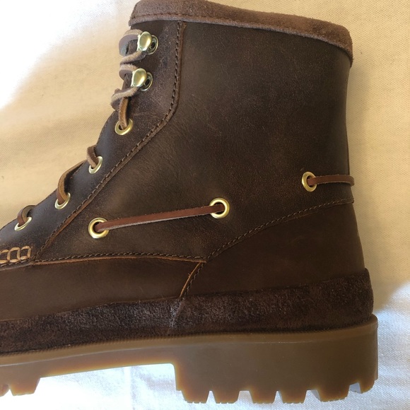Sperry Men’s Authentic Original Leather Lug Boot - Picture 8 of 13